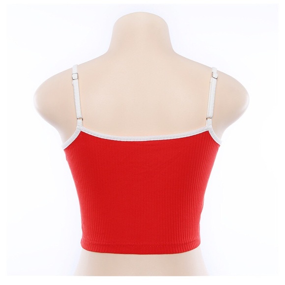 Red ‘Honey’ Cami Tank Top - Picture 5 of 7